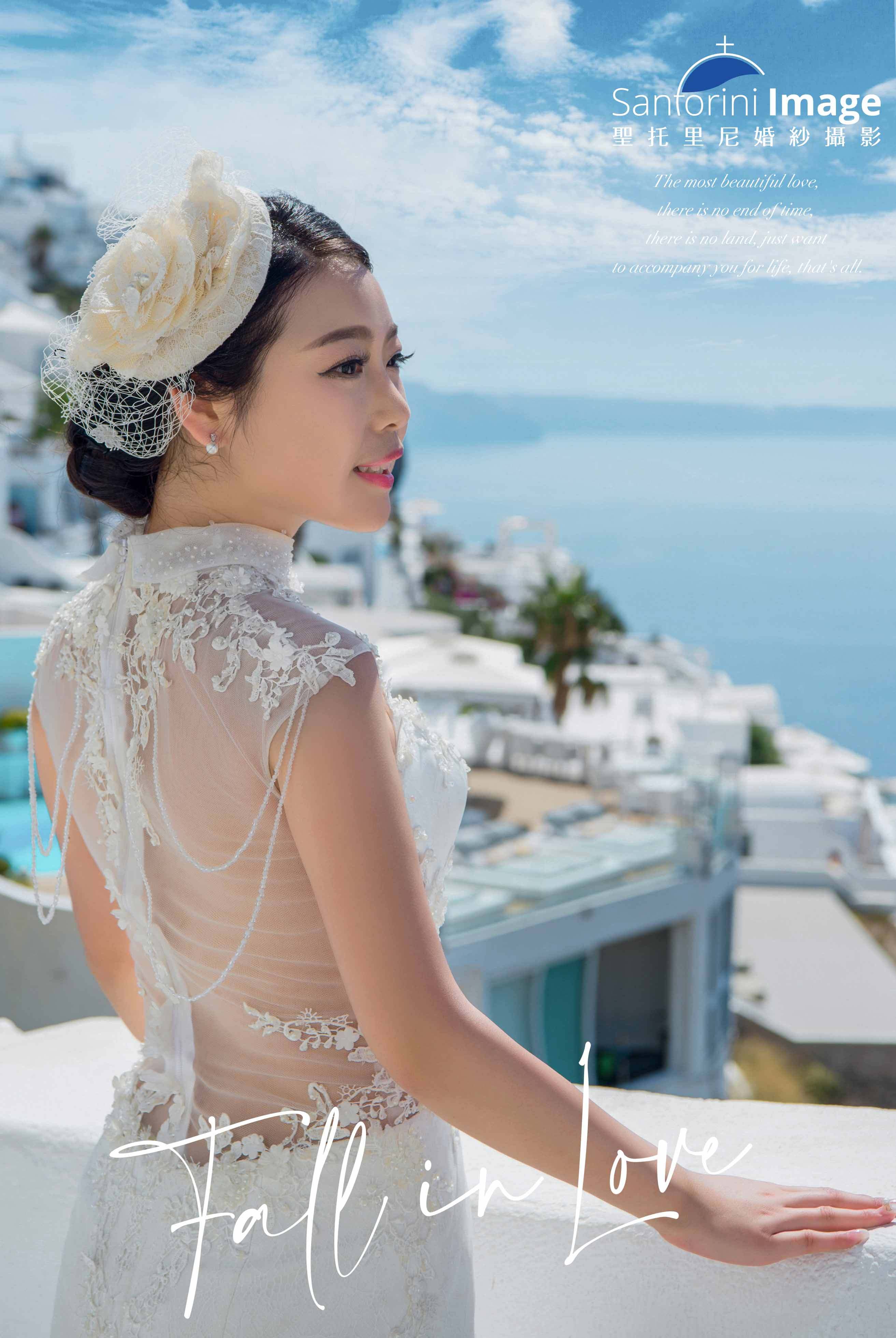 圣托里尼・费拉蓝顶 婚纱旅拍作品
