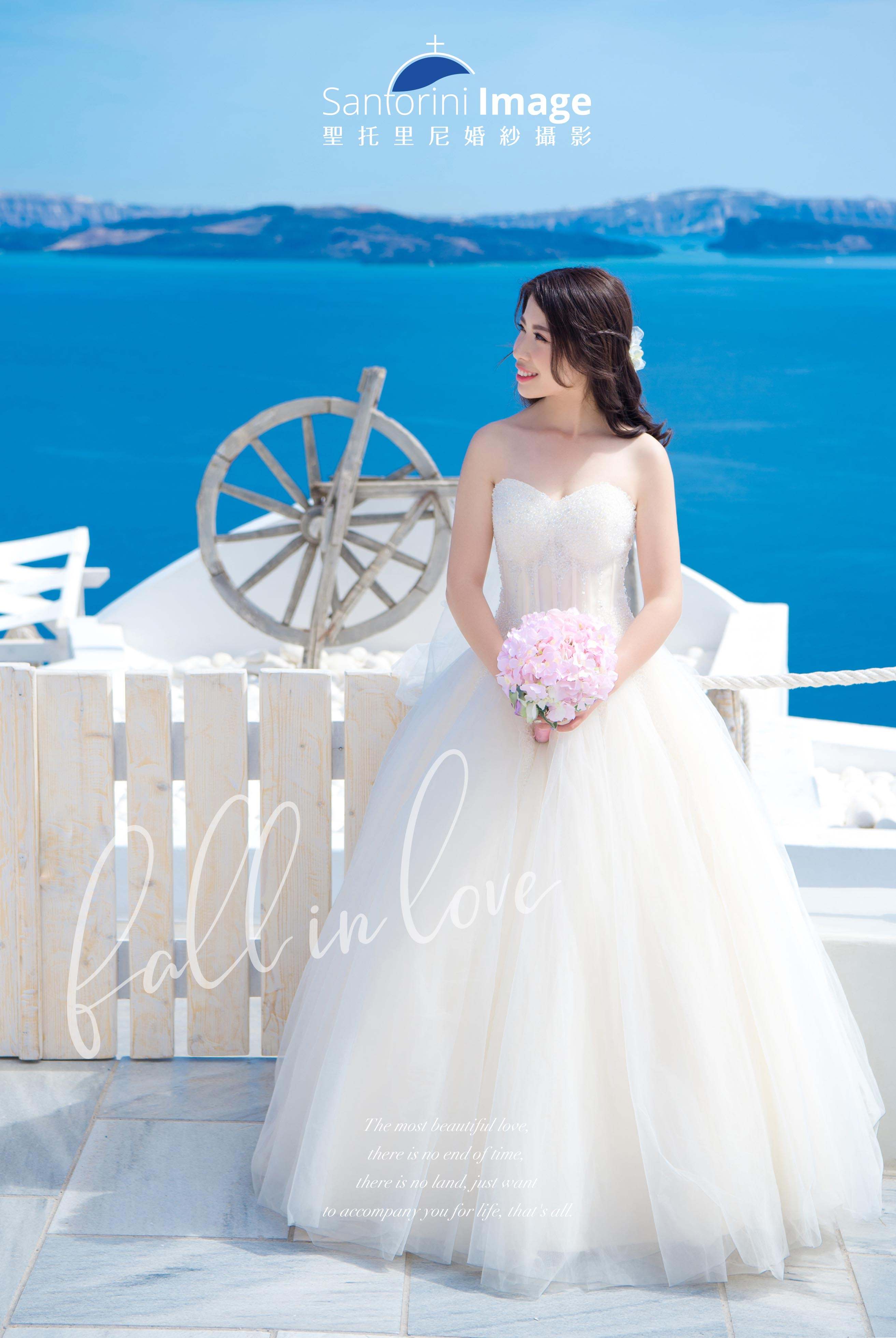 圣托里尼蓝白露台｜爱琴海婚纱旅拍