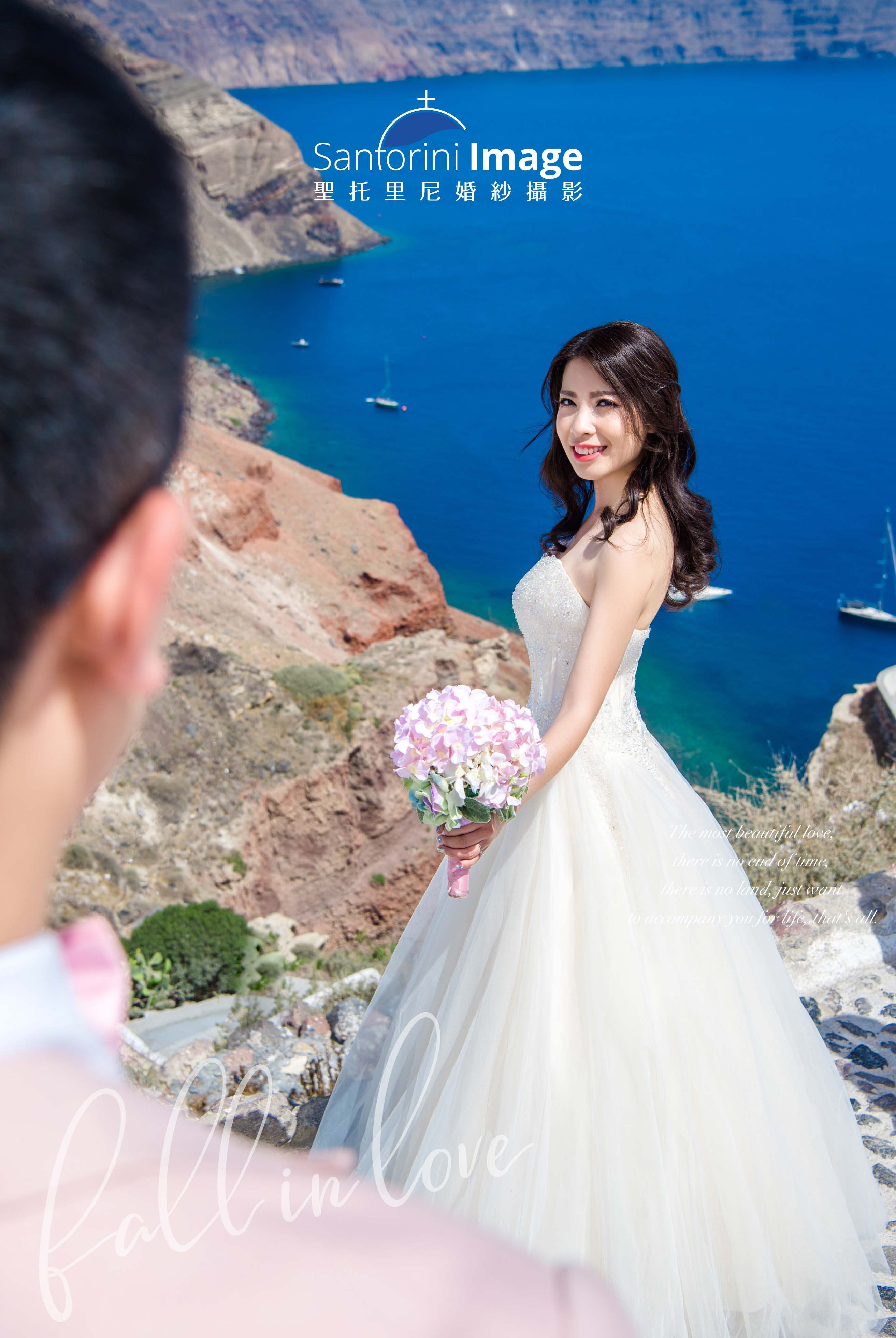 圣托里尼蓝白露台｜爱琴海婚纱旅拍